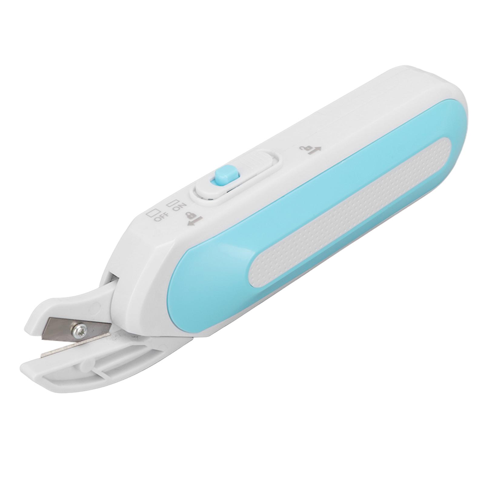Electric Scissors Ergonomic Handle Light Weight Battery Powered Cordless Scissors for Cutting Crafting Cardboard