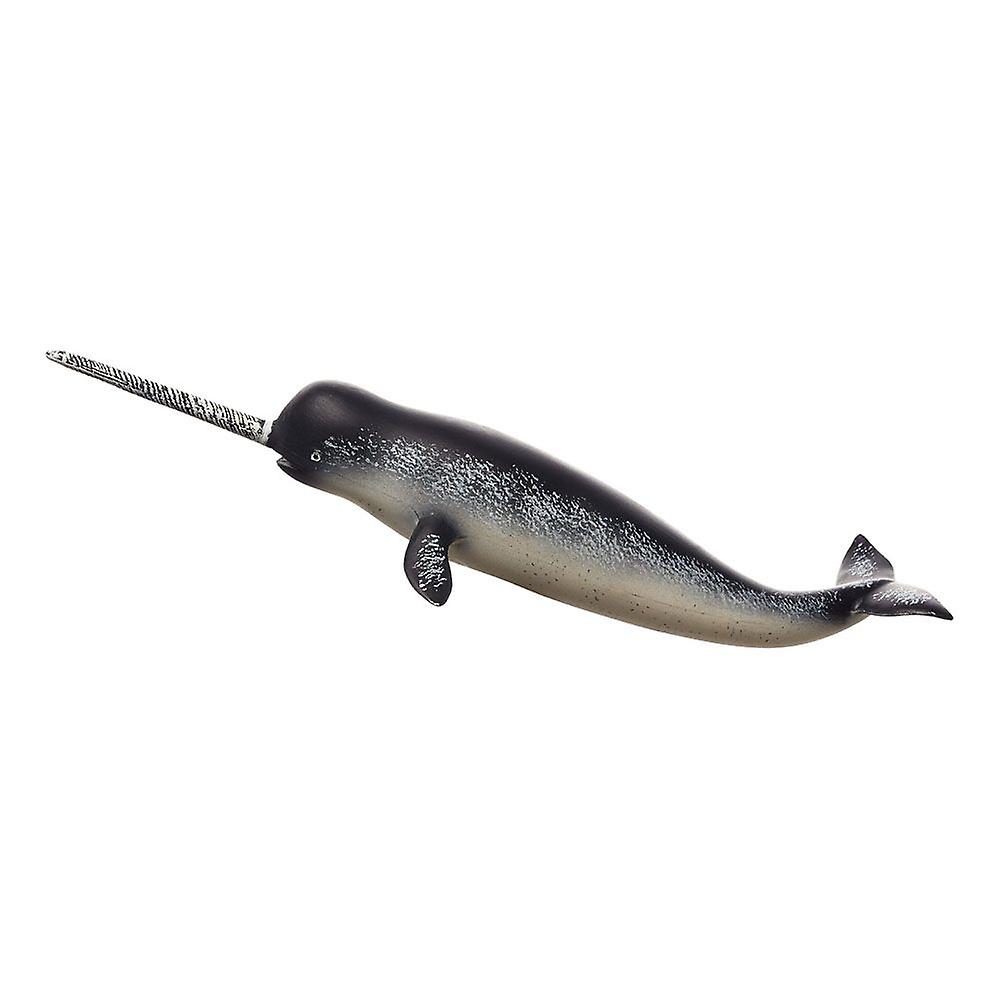 Animal planet sealife narwhal toy figure, three years and above, multi-colour