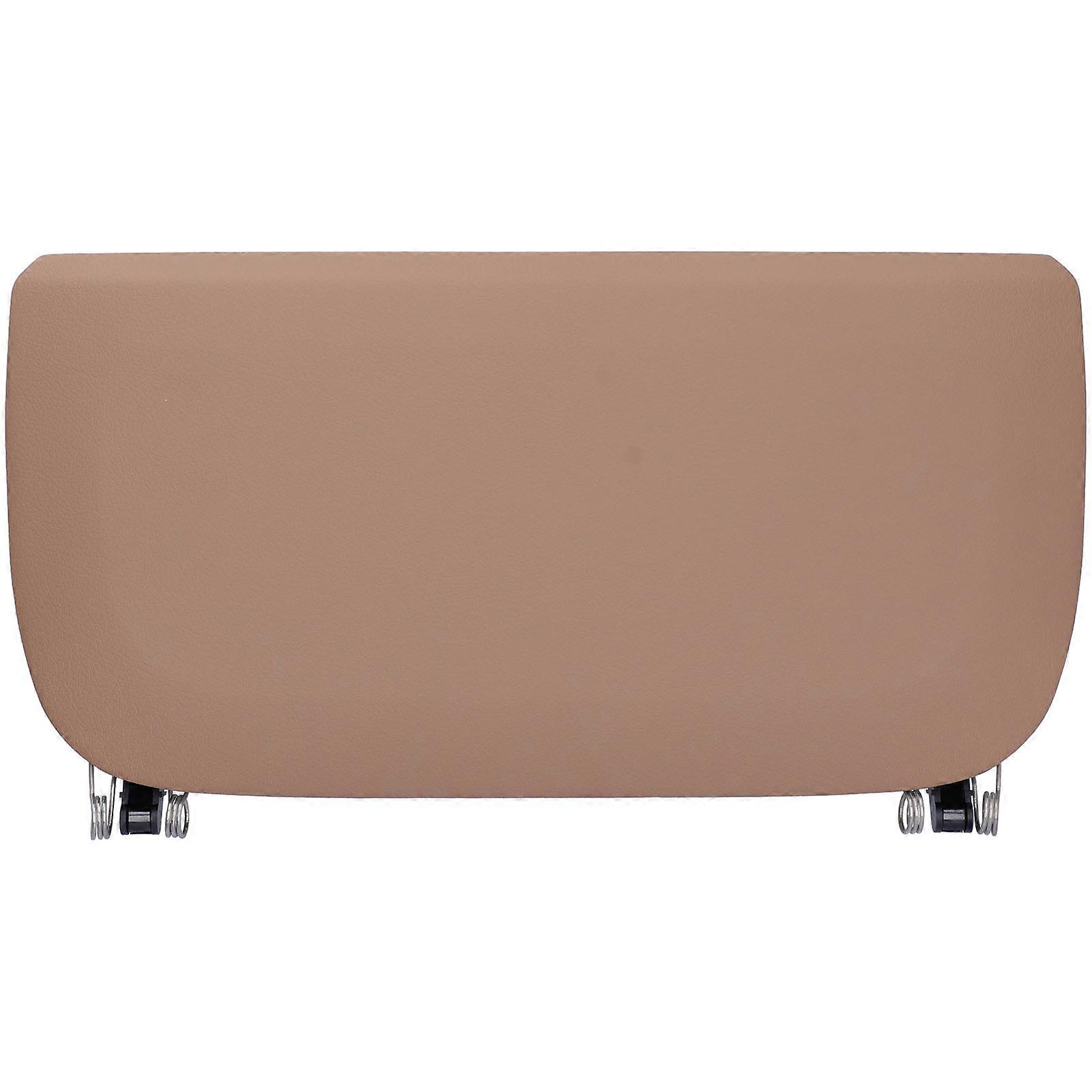Car Seat Back Panel Trim Artificial Leather Cover Fit for 5 7 Series F07 F10 F11 F18 F01 F02 F04Light Brown