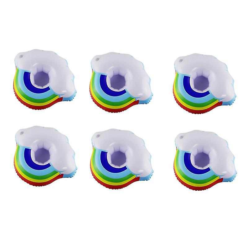 6pcs aufblasbare Untersetzer