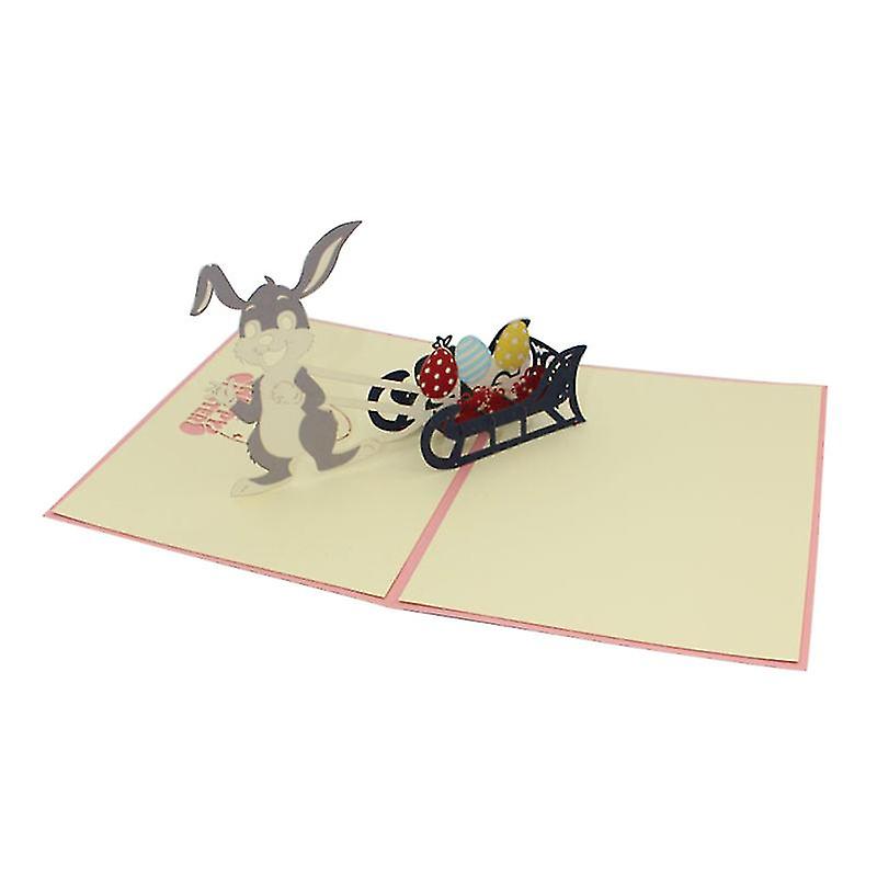 1pcs Easter Greeting Card