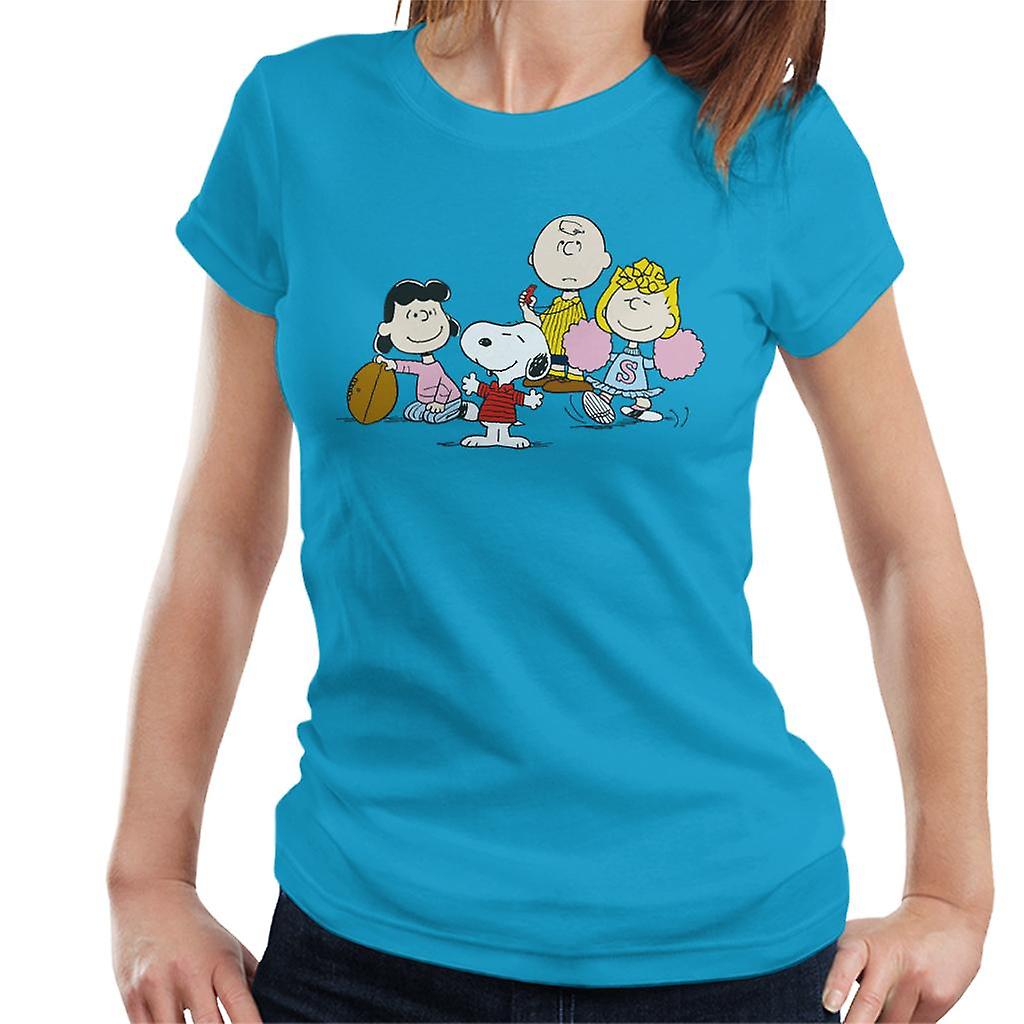 Peanuts NFL Cheer Women's T-Shirt