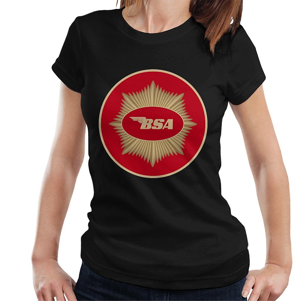 BSA Motorcycle Red Logo Women's T-Shirt