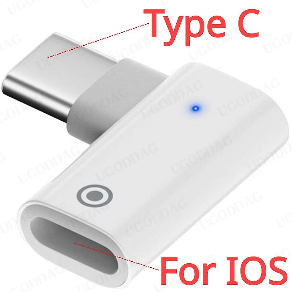 USB C Adapter for Apple Pencil Charging 1st Generation Portable Type C Adapter Charging with Turn Signal Light~26788