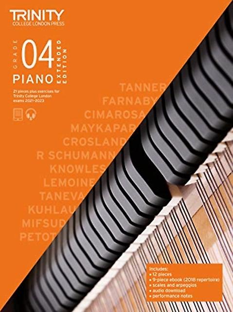 Trinity College London Piano Exam Pieces Plus Exercises From 2021 Grade 4  Exten by Trinity College London Sheet music Book