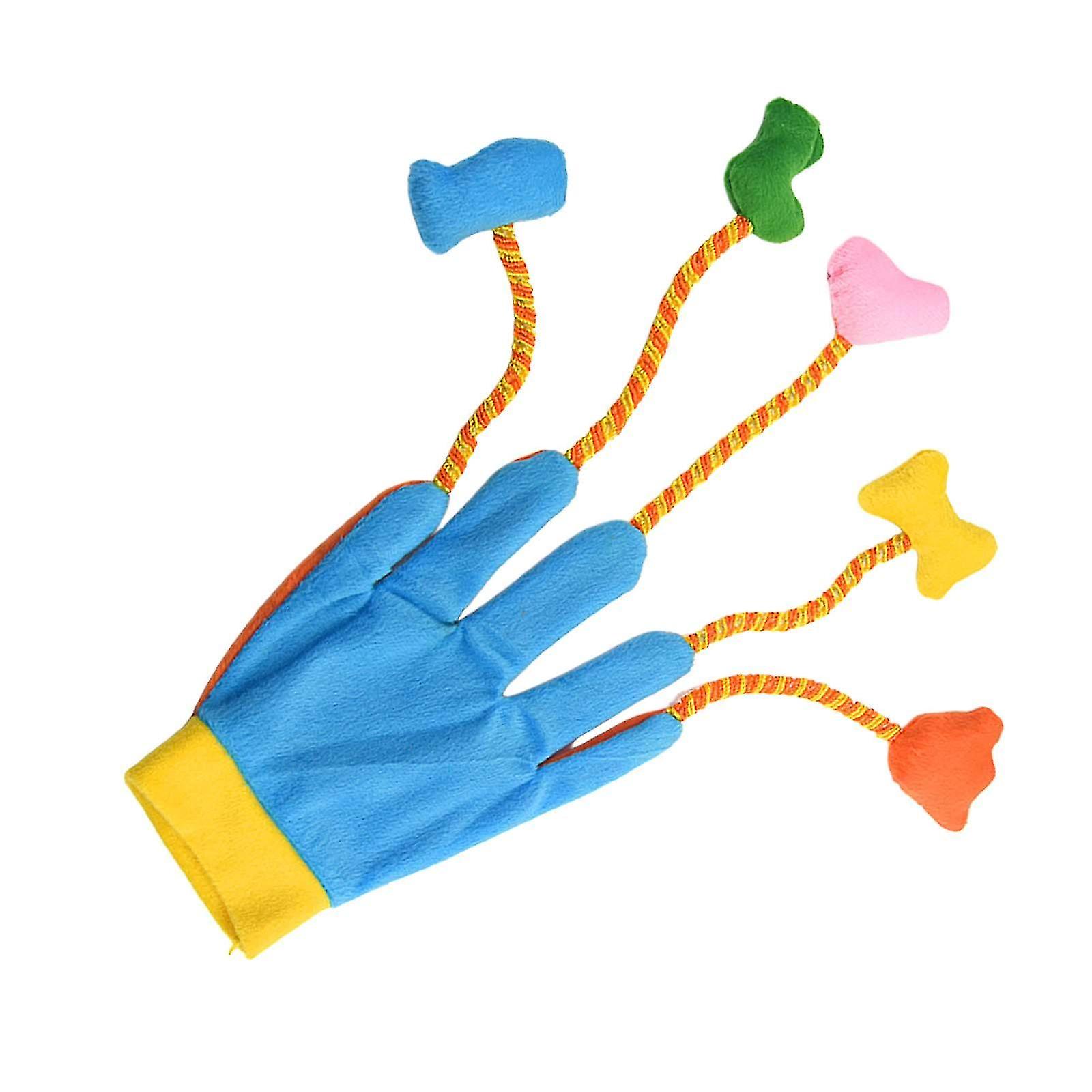 Gants pour chat, jouet interactif pour chats d'intérieur, chats de taille moyenne, lapins
