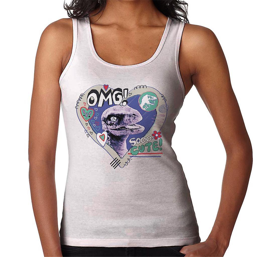 Jurassic Park Blue Omg Sooo Cute Women's Vest