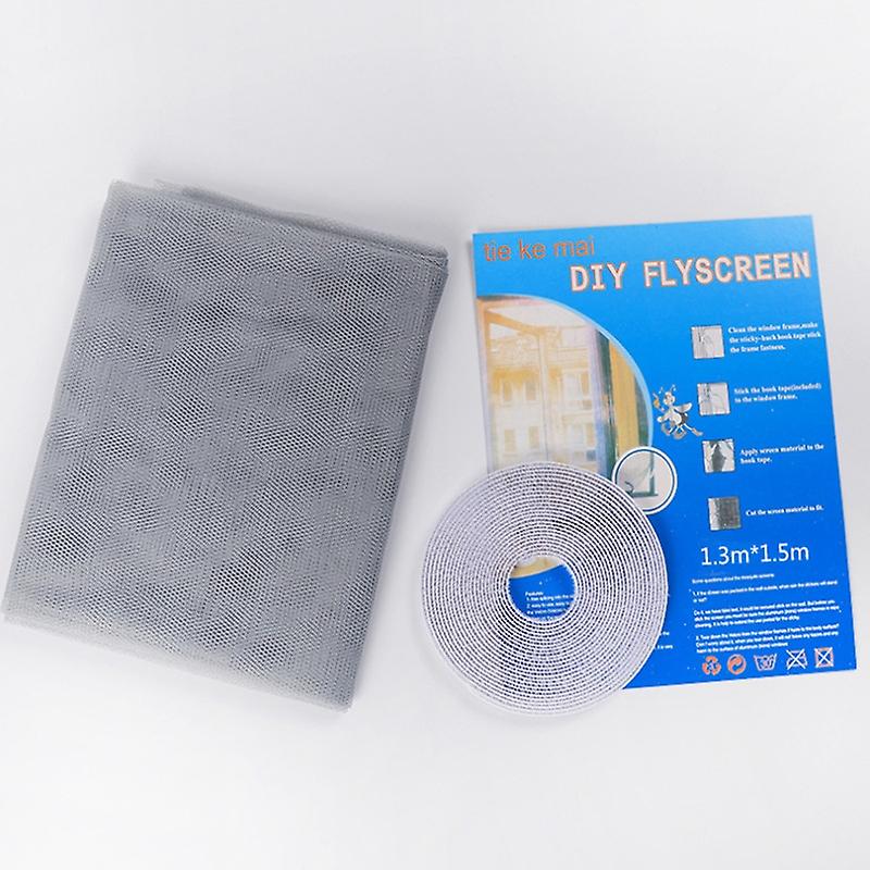 Indoor Insect Fly Screen Curtain Mesh Bug Mosquito Netting Door Window