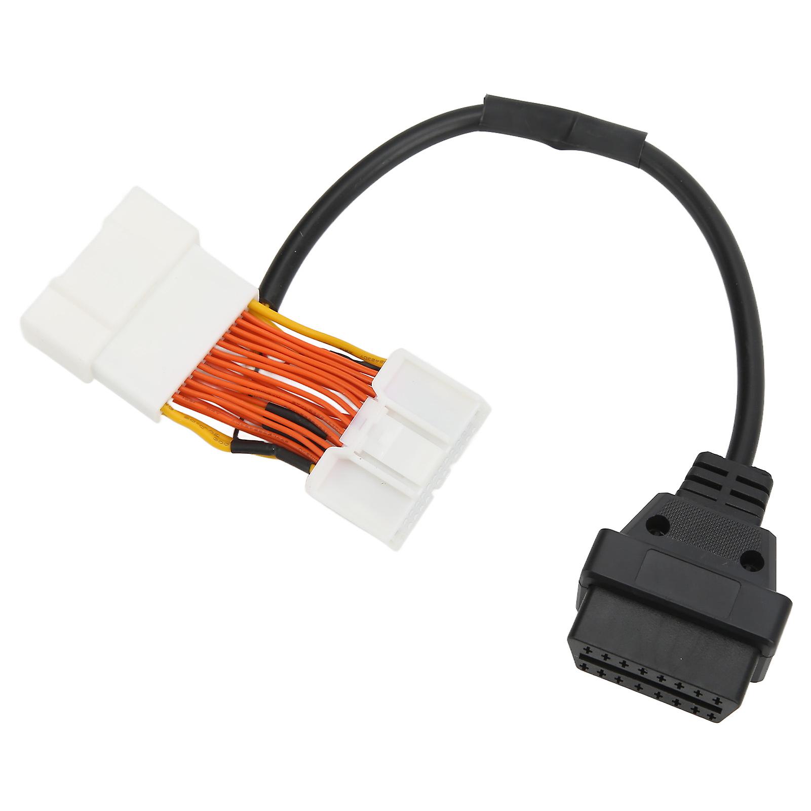 OBD2 Diagnostic Splitter Adapter Conversion Cable Double Headed Replacement for Tesla Model 3 Y