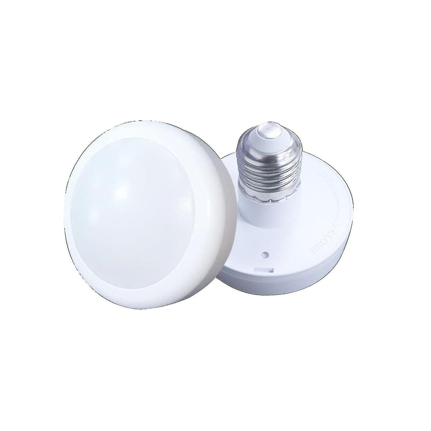 Battery Powered Bulb with Remote Control, 13 Colors RGB 3aa Battery Powered LED Disc Light with E26 