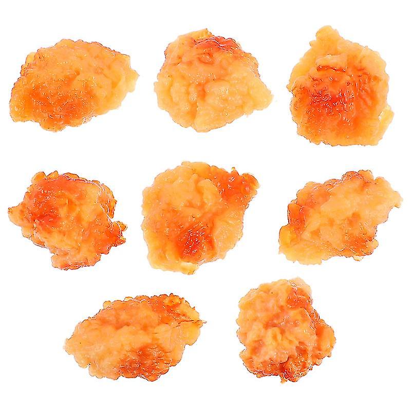 8pcs Simulation Huhn Popcorn