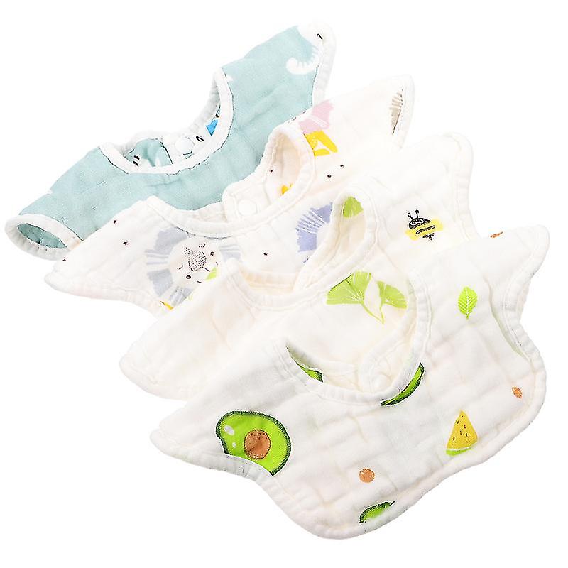 4pcs Baby Feeding Bib