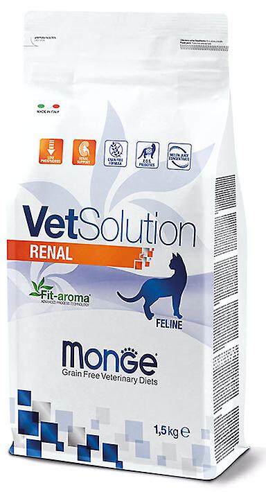 Nyre - Monge Vet Solution tør kat 1,5 kg