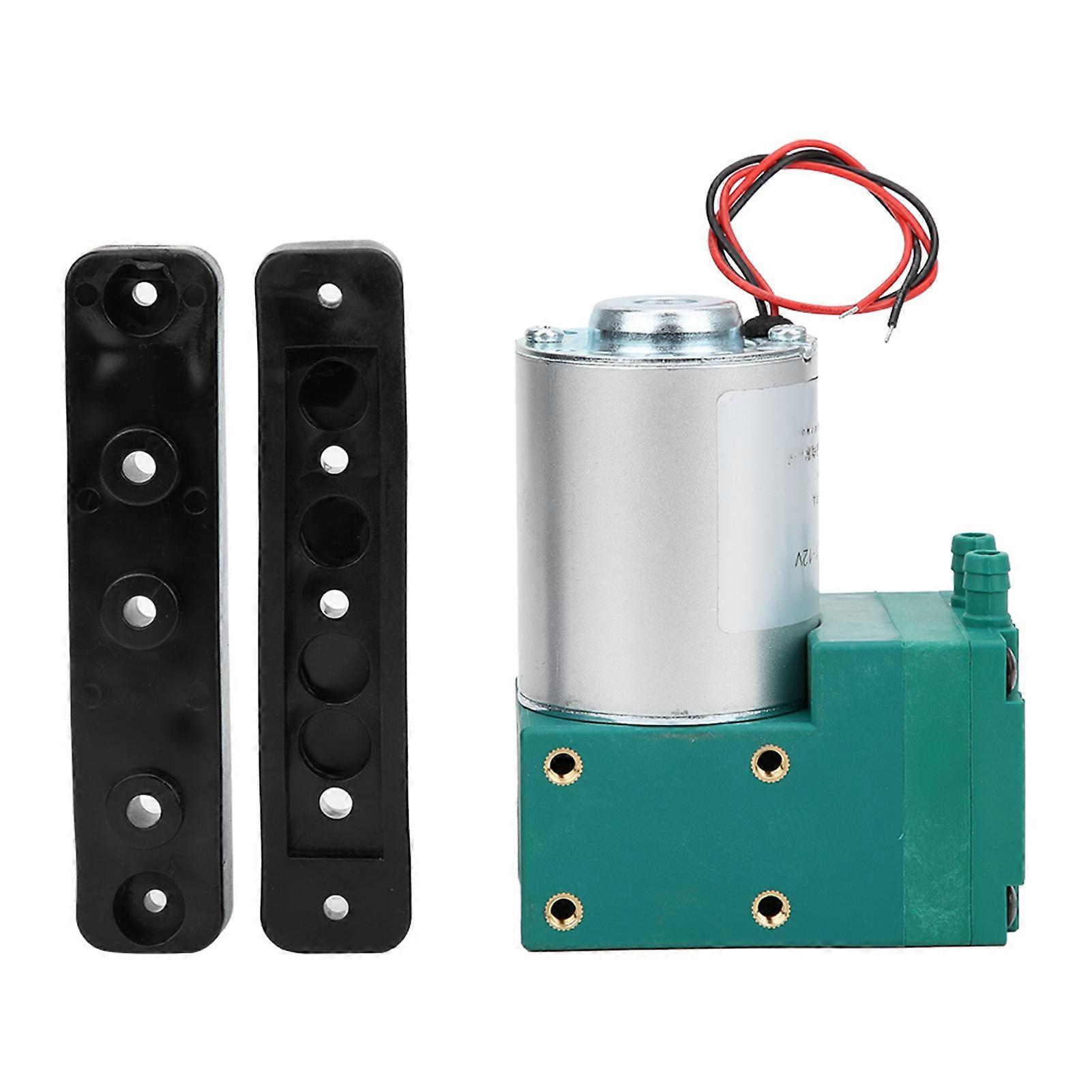 Mini Vacuum Pump with Large Flow, Low Noise -65-150 kPa, 12 W, 10 L/min, 12 V DC/24 V DC/220 V AC