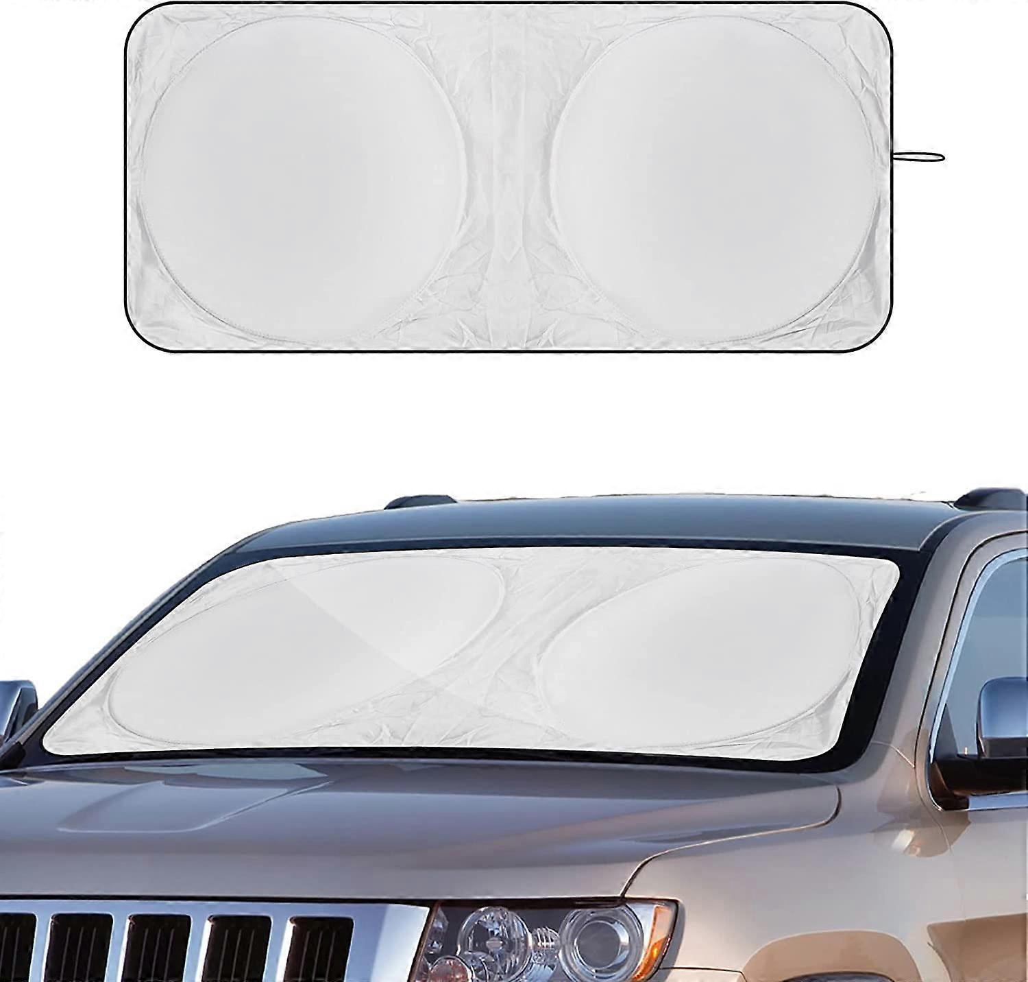 Sun Shade, Car Front Windshield Shade, Anti UV Universal Car Sun Shade, 150x 70cm