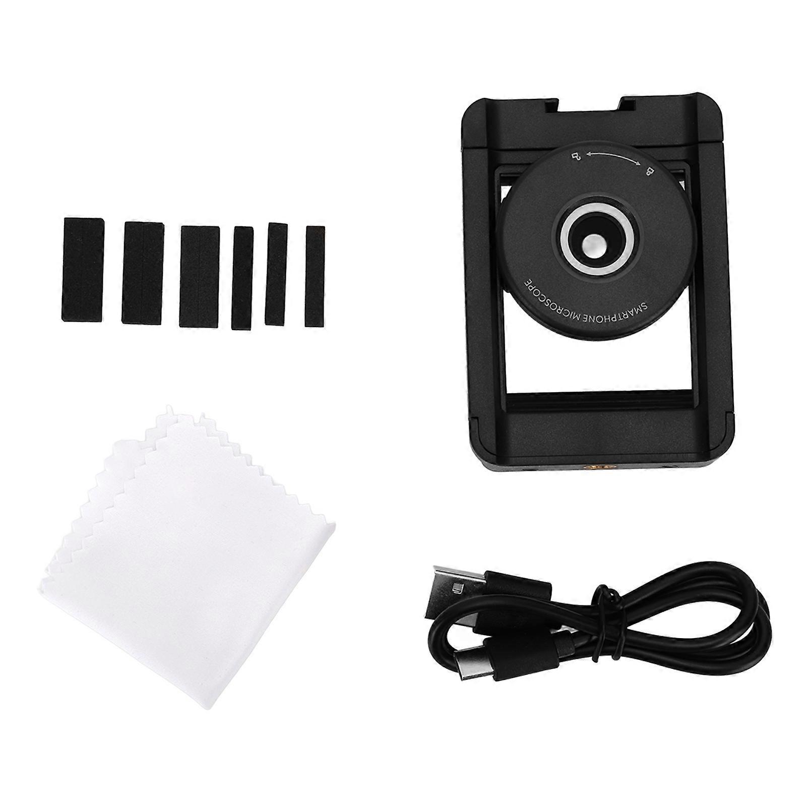 100X Phone Microscope LED Light CPL Auto Focus Universal Cell Phone Microscope Lens NO.4474