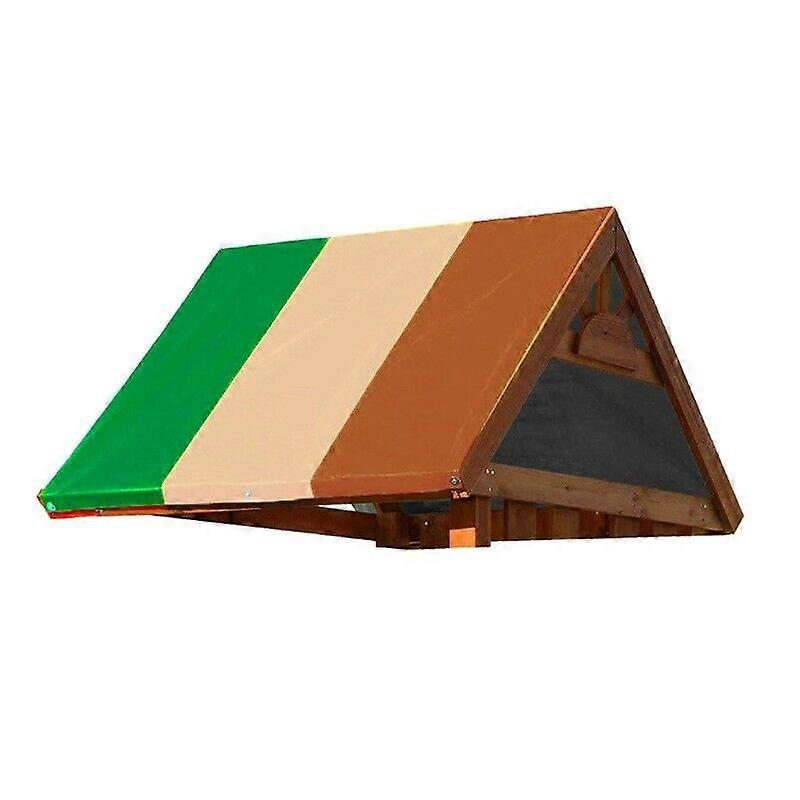 Slide Playhouse Cover Awnings Playground Canopies Replacement Kid Shade Tarp Waterproof Colorful Striped