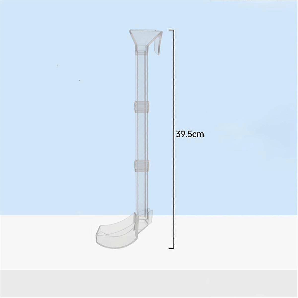 Multifunktionaler Feeder mit großer Kapazität Aquarium Fütterungsschlauch Anti-Stuck Futterspender Transparenter Design-Fischfutterautomat