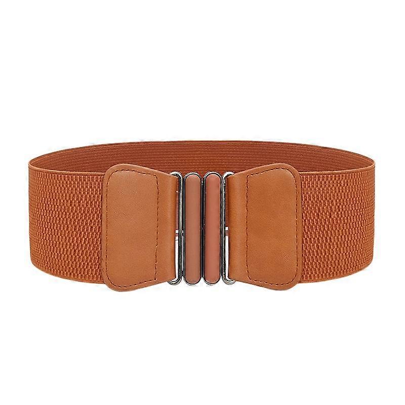 Women's Elastic Retro Wide Stretch Belt For Dresses