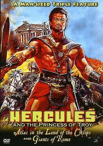Hercules amp Princess of Troy amp Atlas in amp DVD - Region 2