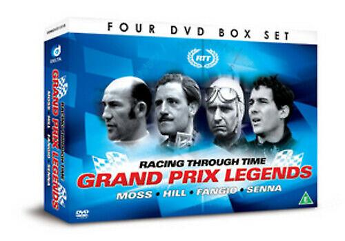 Racing Through Time Grand Prix Legends DVD (2014) Stirling Moss cert E 4 discs - Region 2