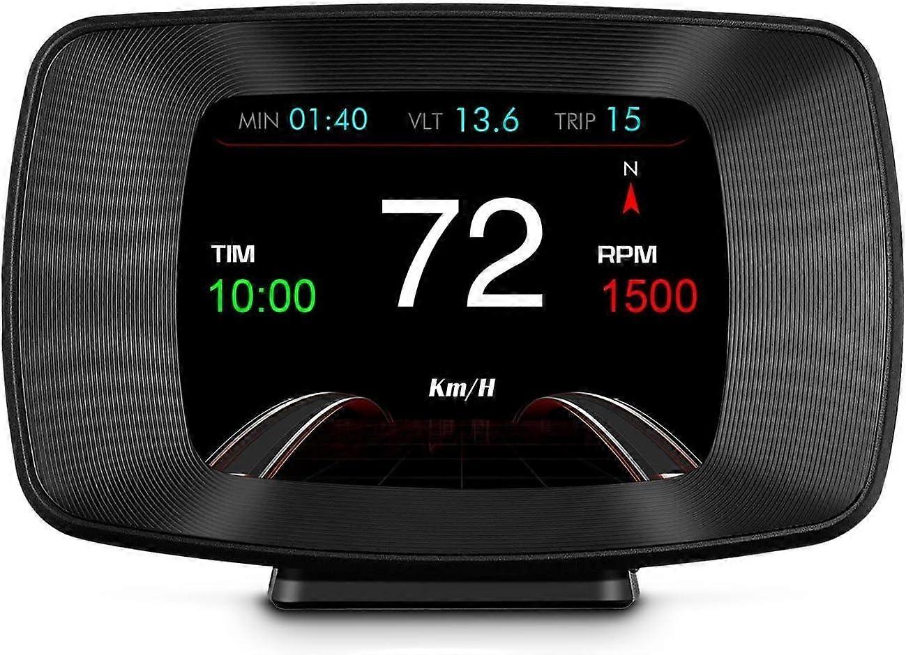 Head Up Display Car HUD P13 Multifuction OBD2 Smart Meter OBD GPS Dual System