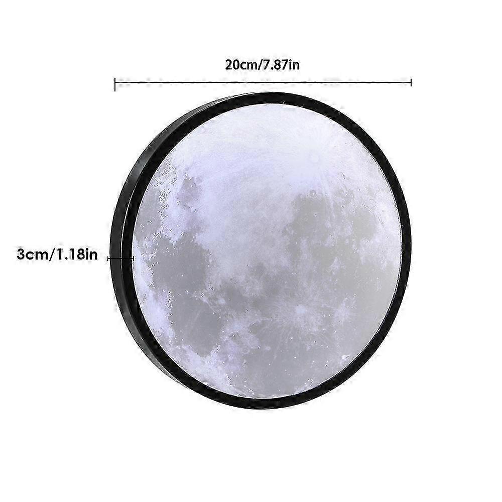 DIY Smart Vanity Mirror Table Lamp LED Moon Night Light