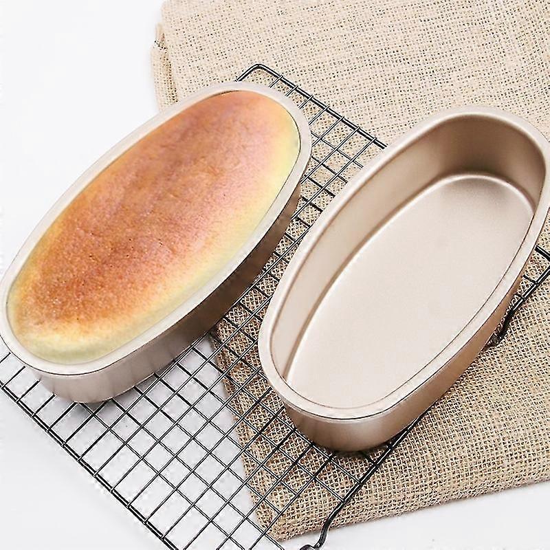 2pcs Oval Cheesecake Pan 9 Non-Stick Cake Pan Mold