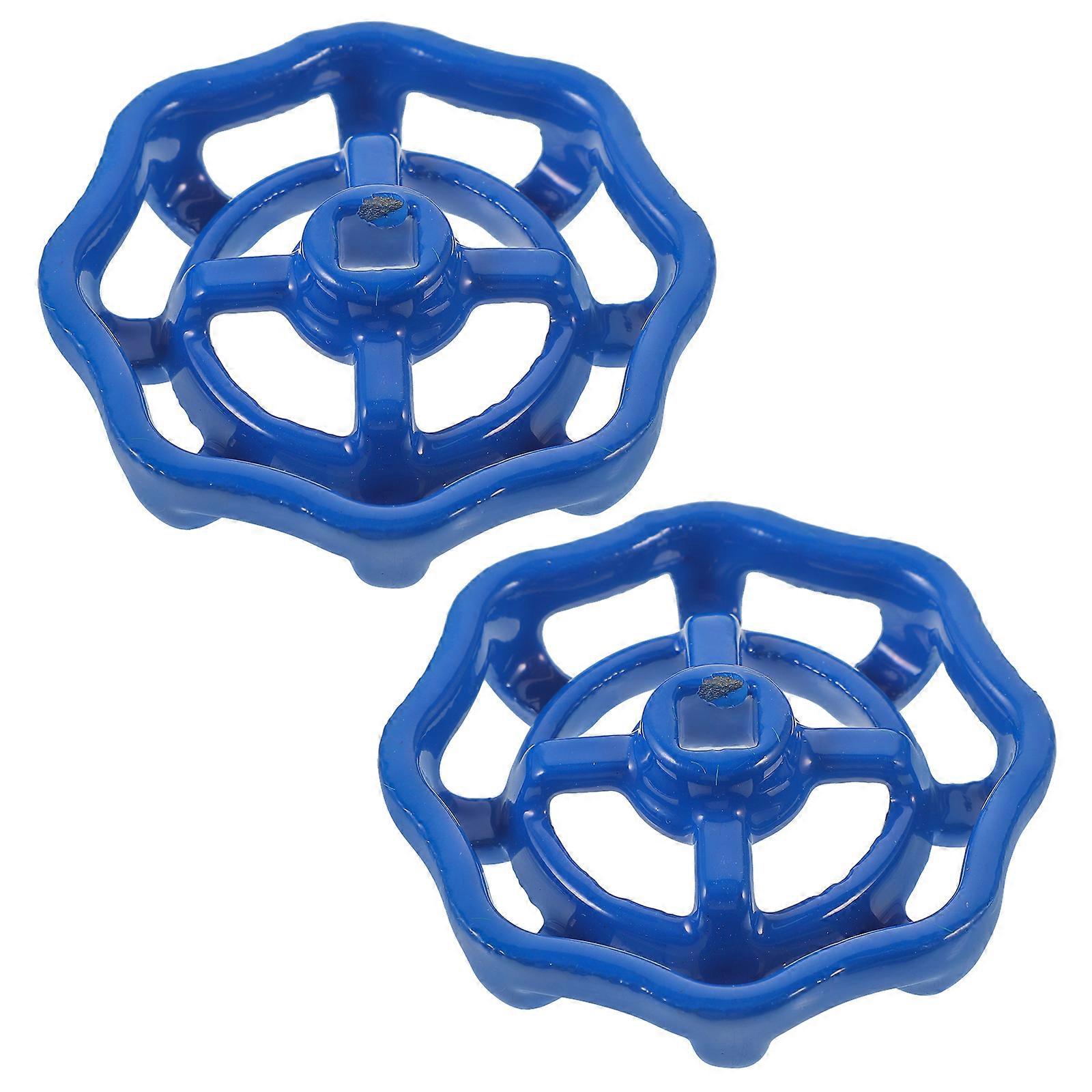 2 pcs Replacement Gate Valve Handwheel Faucet Valve Wheel Handle Metal Hose Bib Handle