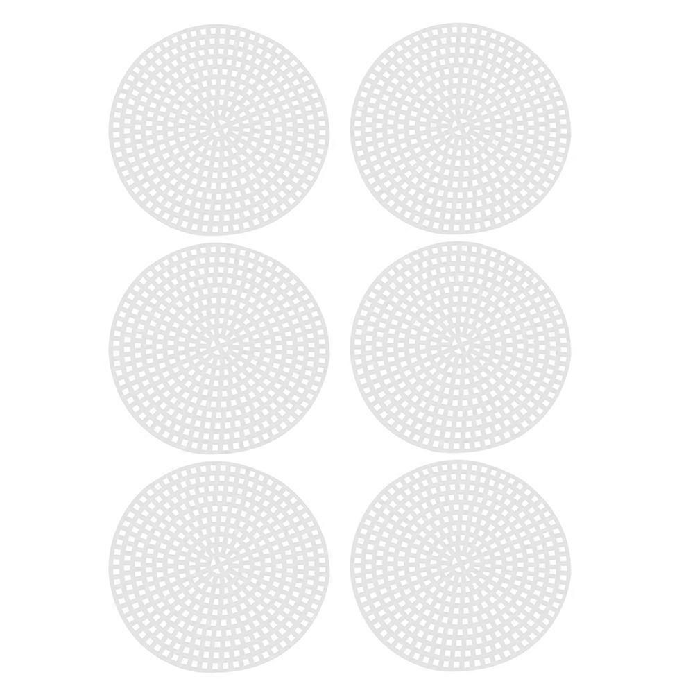 6pcs Portable Mesh Sheets Cross Stitch Sewing Sheets Handmade Quilting Sheets Needle Knitting Sheets