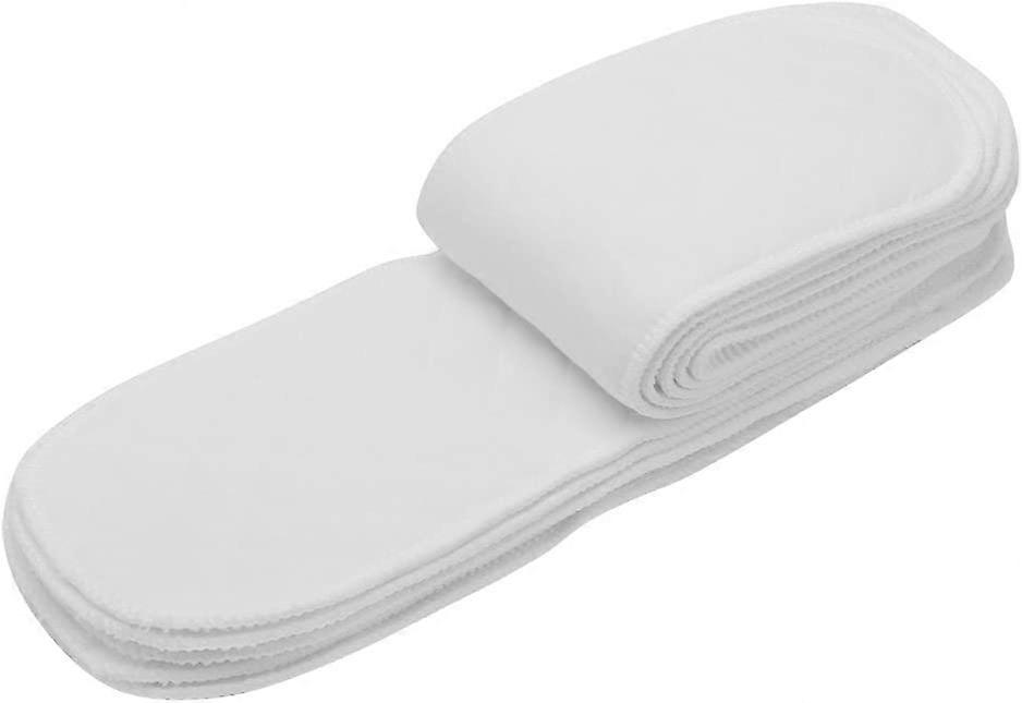 10 PCS Reusable Nappy Liners Washable Layers Soft Cloth Diaper