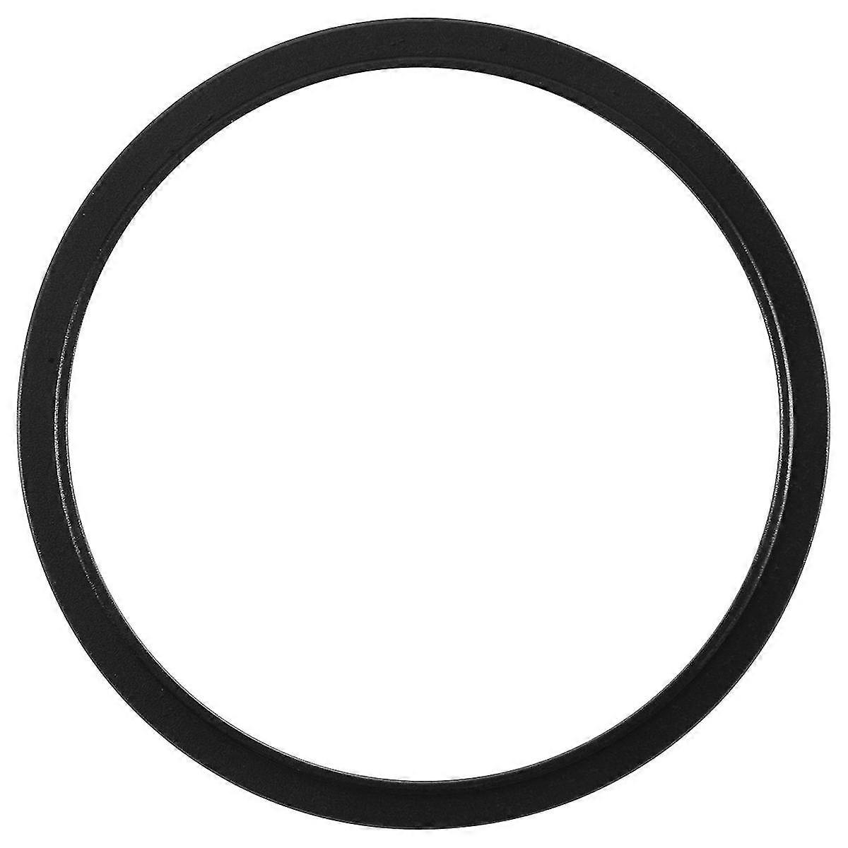 Černý kovový adaptér pro zvětšovací filtr objektivu 72 mm-77 mm