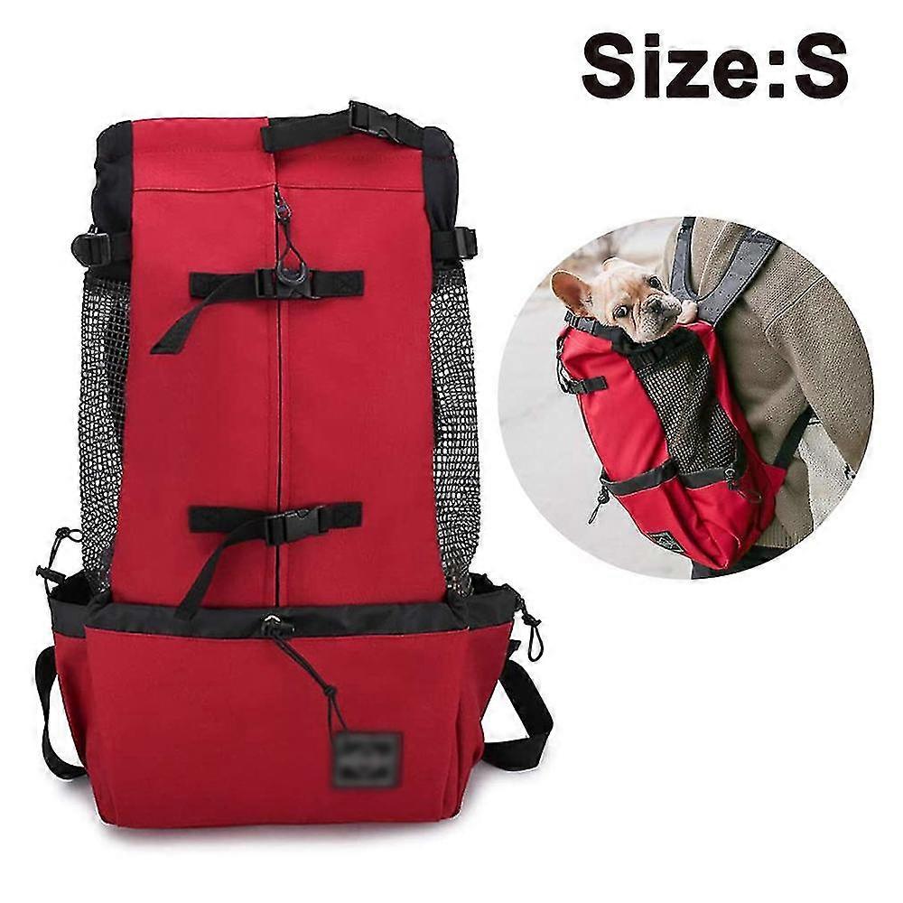 Dog Carrier Backpcs For Small And Medium Pets Front Facing Adjustable