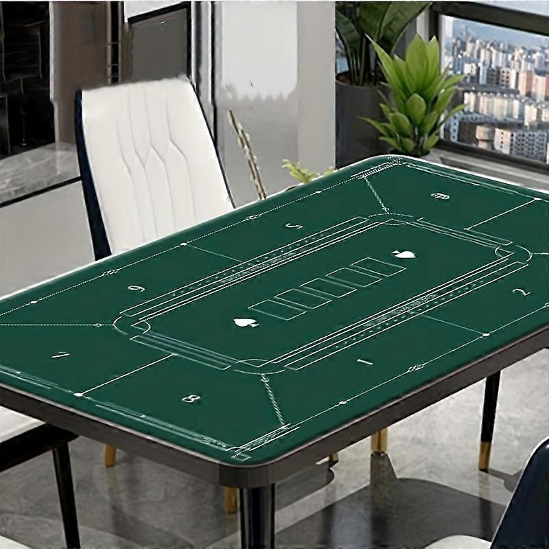 2 Tovaglie Rettangolari A Tema Casinò - 130 X 220 Cm - Con Stampe Di Carte Da Poker - Per Feste A Tema, Serate Gioco, Compleanni - Impermeabili E Riutilizzabili