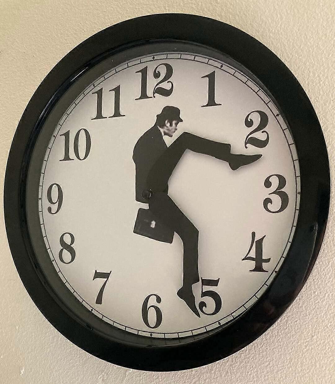 Silly walk väggklocka