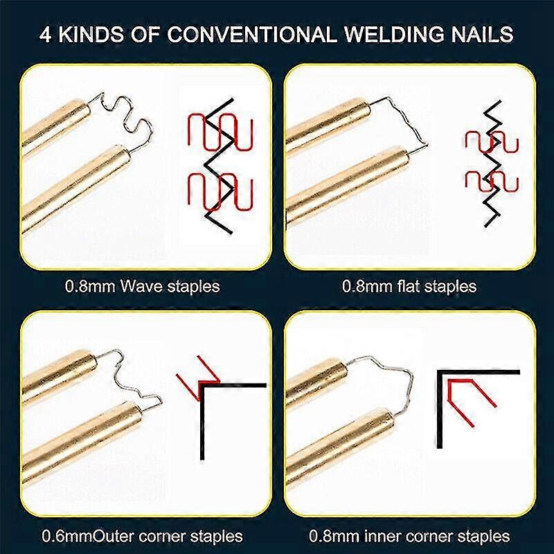 70w Plastic Welding Machine Plastic Welder Tools Car Bumper Repair Kit With 600 Pcs Hot Car Tools K