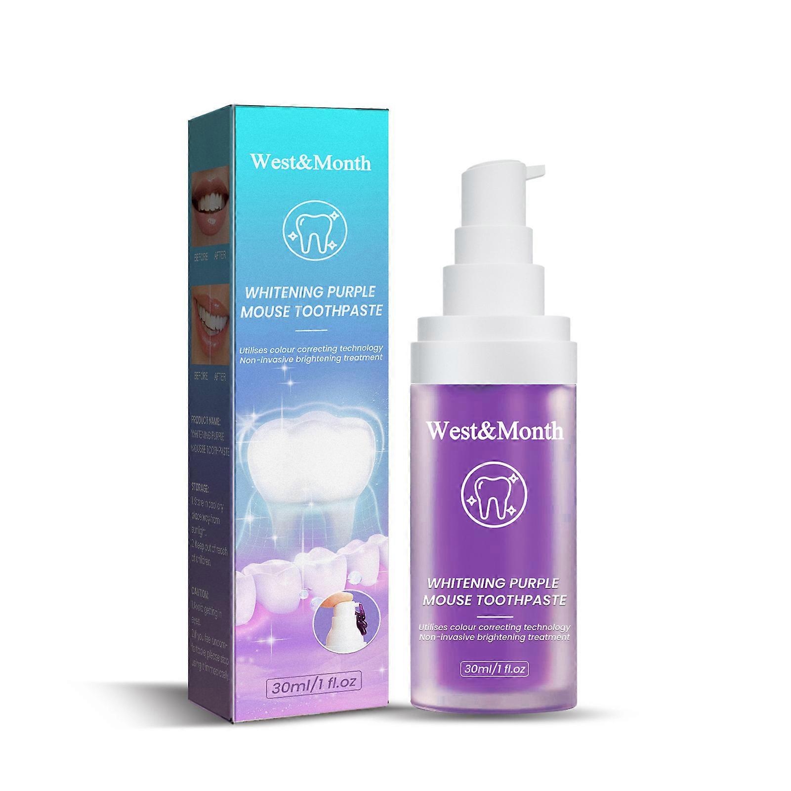 White Teeth Foam Toothpaste Keep Dental Oral Hygiene Mousse for Stain Removal Fleshing