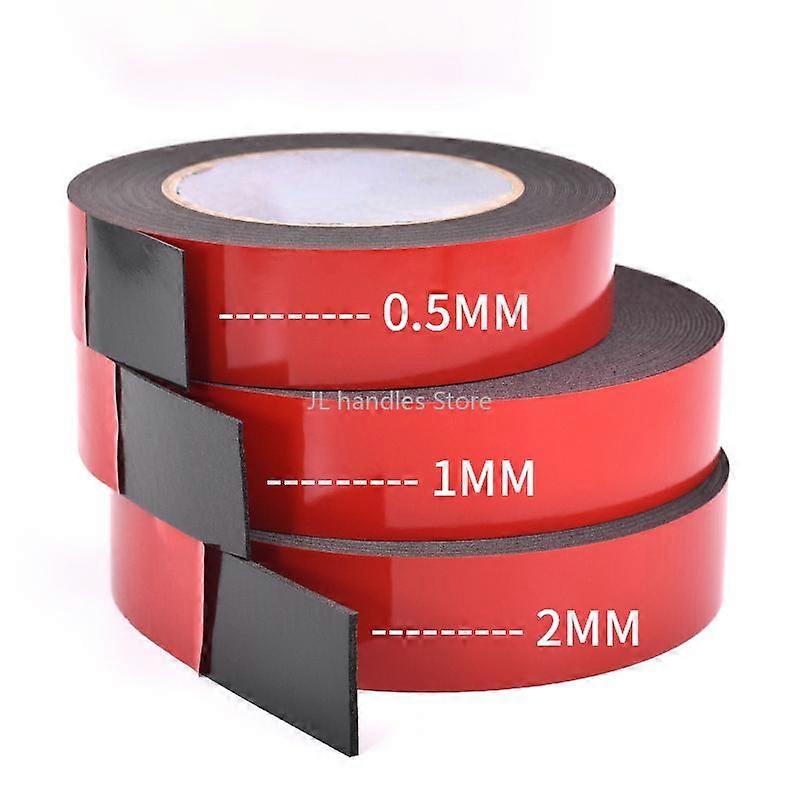 1pcs 05mm-2mm thickness Super Strong Double side Adhesive foam Tape for Mounting Fixing Pad Sticky