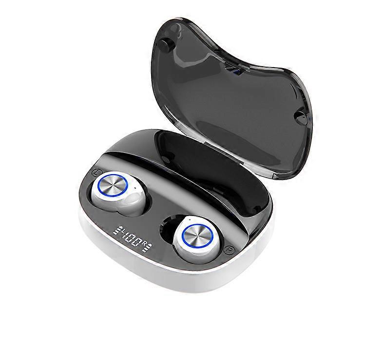 Bluetooth headset binaural call power display large capacity TW9