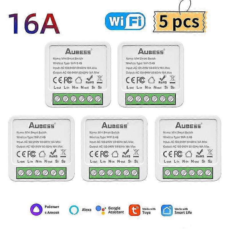 Tuya Mini Wifi En Zigbee S DIY 2-weg R Relais Automaat