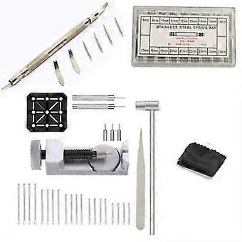HQ0019 107 in 1 Watch Repair Tools Set Lug Pin Spring Pin Change Strap Tool Set