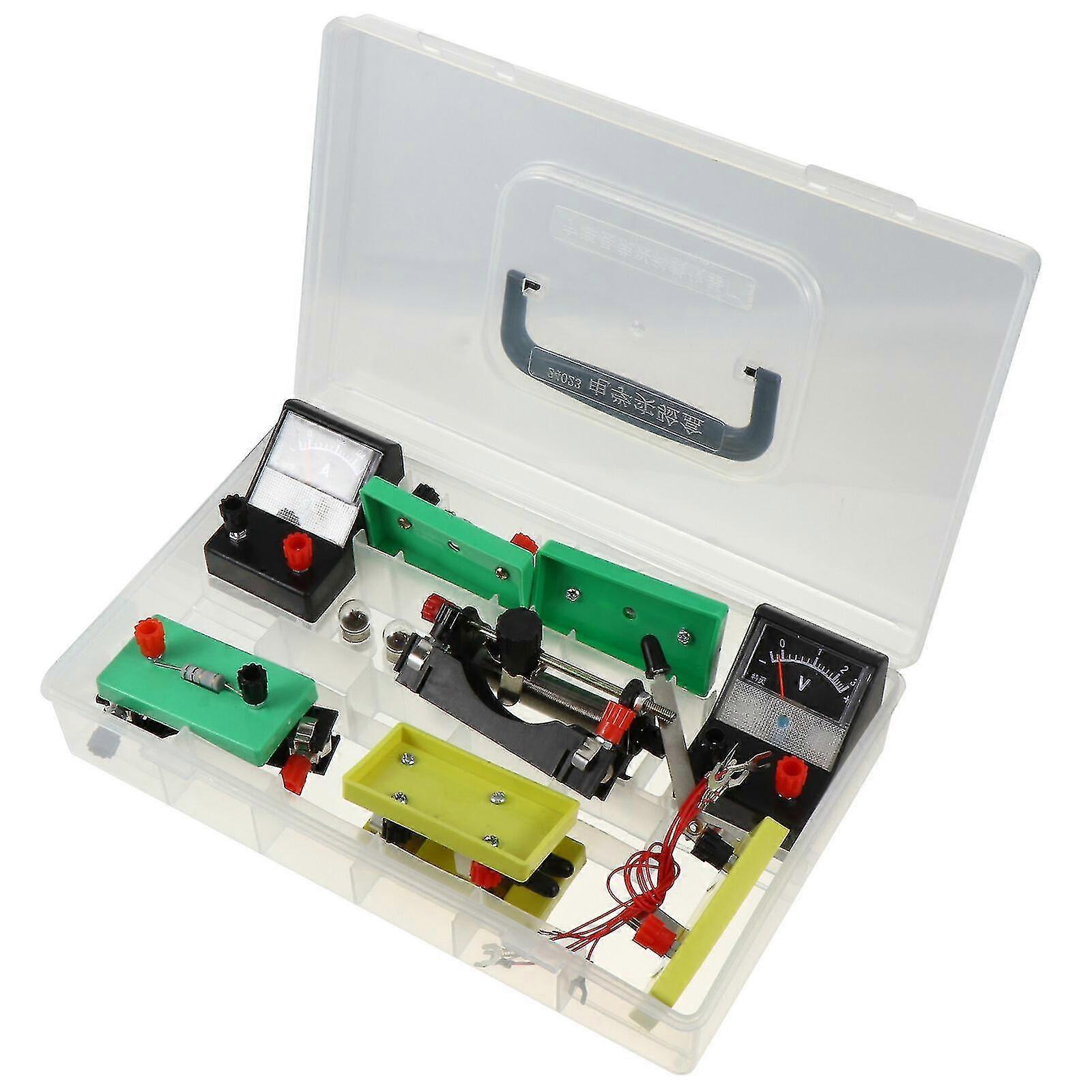 1set Physics Experiment Equipment Electricity Learning Kit Physics Teaching Aids