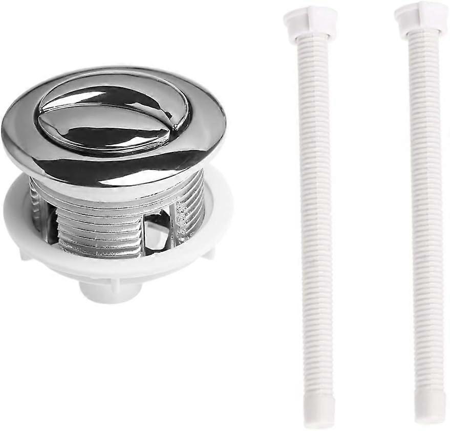 Flush Mechanism Dual Flush Toilet Water Tank Push Button10PCS38Mm Thread Diameter Parts,2024 Ping