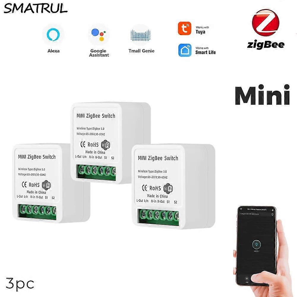 16A Mini Smart Switch Licht Automatisierungsmodul 220V DIY Breaker 2 Wege Steuerung Ein Aus Für Alexa Google Home