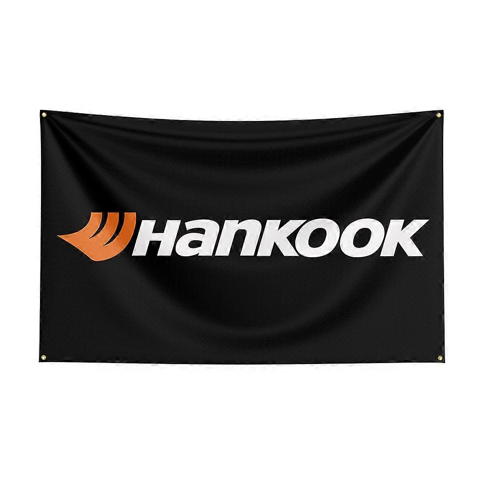 90x150cm Hankooks flag polyester trykte bildele banner til indretning
