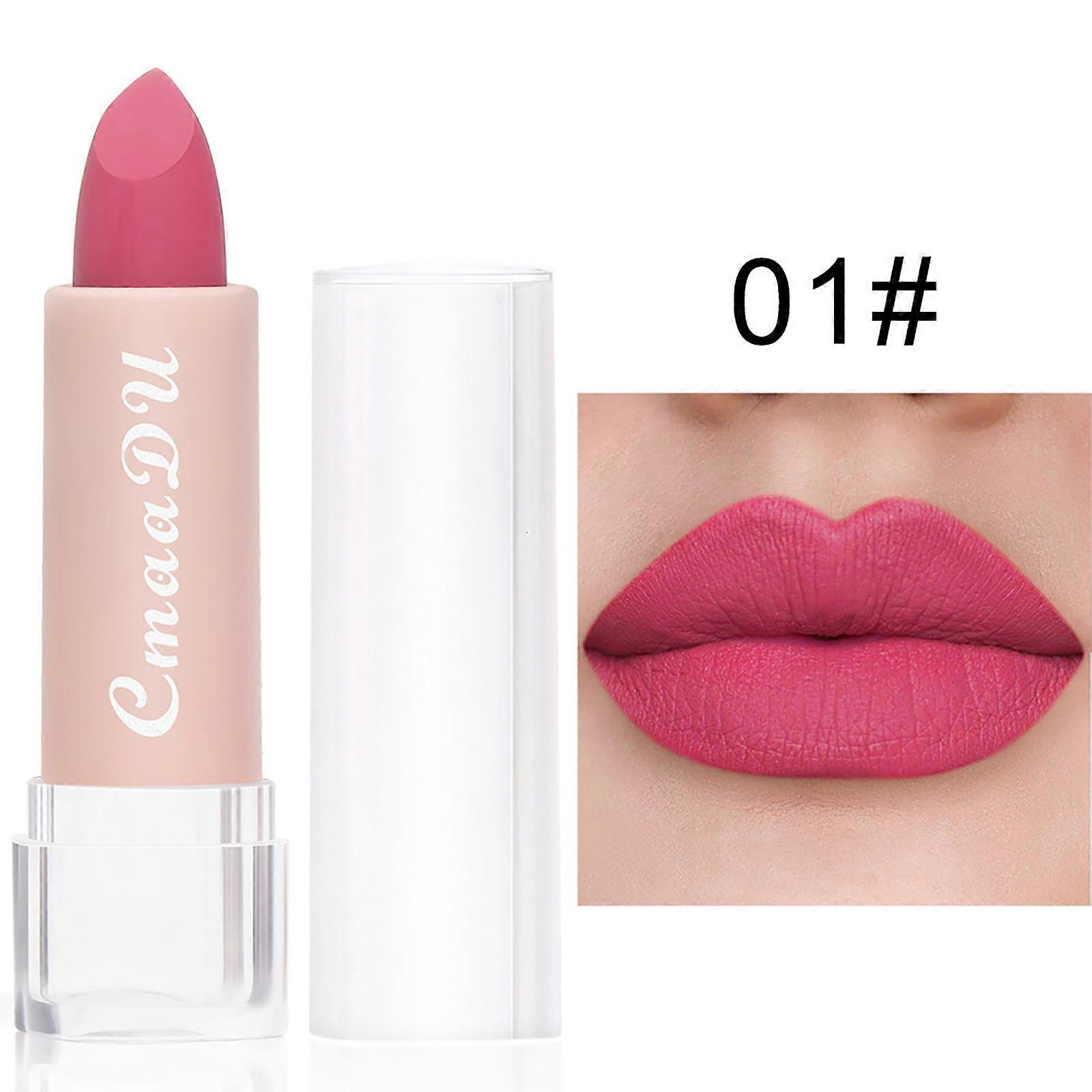 Lipstick 15 Color Lip Gloss Matte Moisturizing Matte Non-stick Cup