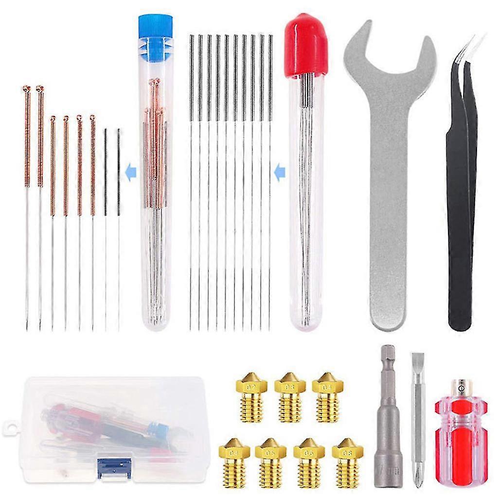 29pcs/set Cleaner For 3d Printer Disassembly Cleaning Computer Accessories
