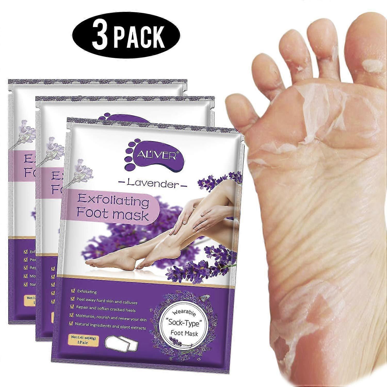 Foot Exfoliating Mask 3-pack
