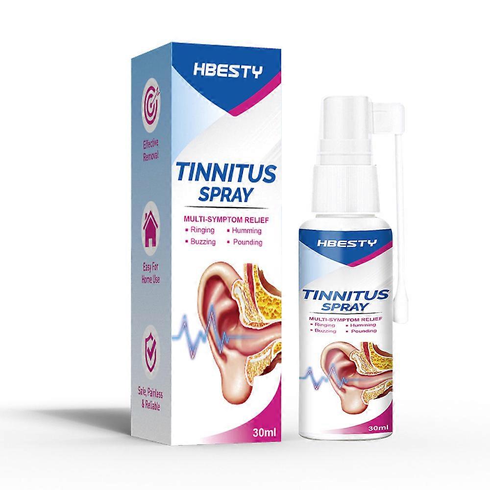 2024 طنين الأذن رذاذ رنين الأذن الإغاثة تخفيف قطرات الأذن السمع 30ML