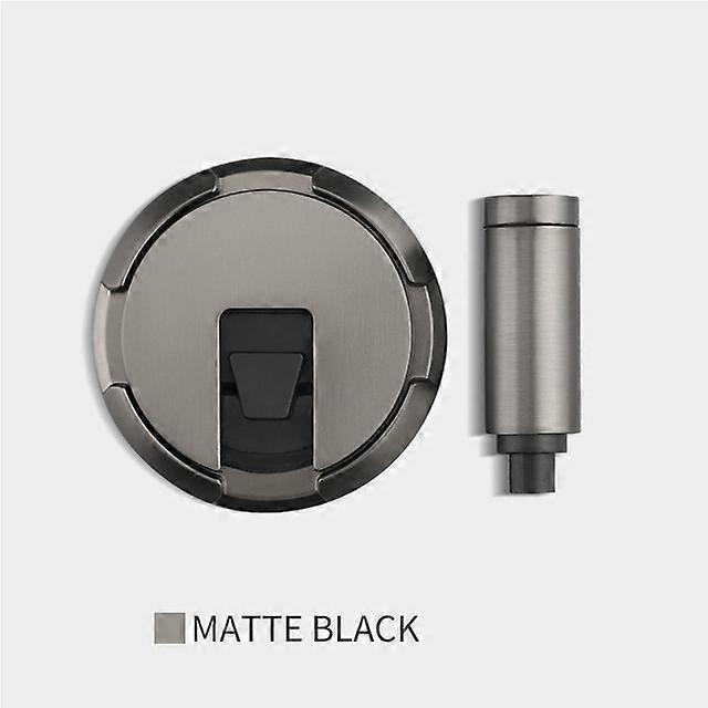 Mechanical Self-Locking Door Stopper No Punching Invisible Floor Door Stops Mute Anti-shock Door Dampers Wall Protector